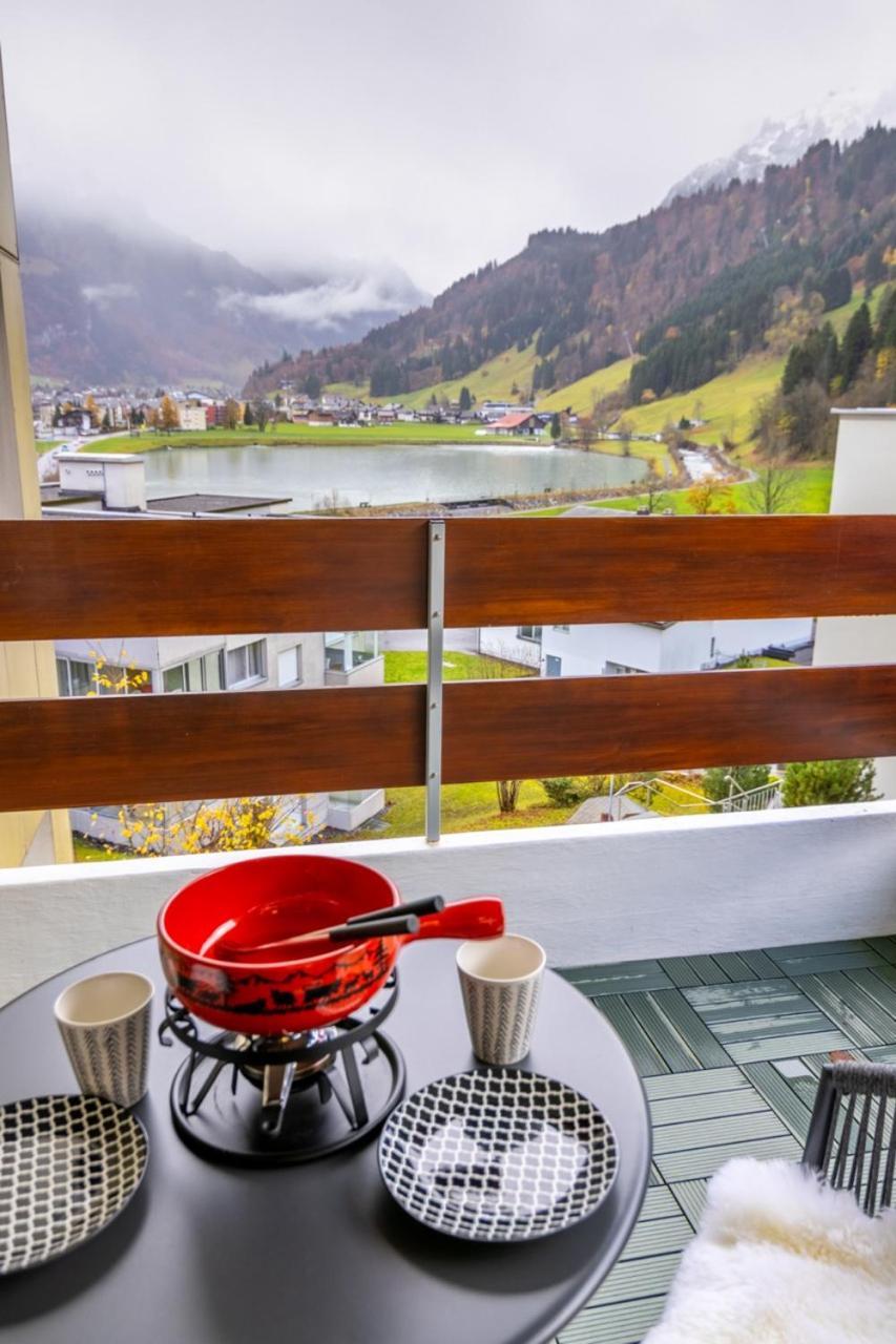 Wunderstay Alpine 303 New Studio With Lake & Mountain View Engelberg Buitenkant foto